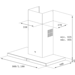 Вытяжка Teka Perfect A4 DLH 985 T