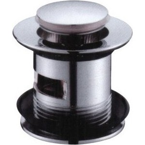 Донный клапан BelBagno Клик-клак с переливом BB-PCU-06-CRM (BB-PCU-06-CRM)