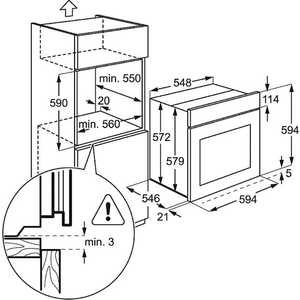 Электрический духовой шкаф Electrolux EOB 3400 BOR