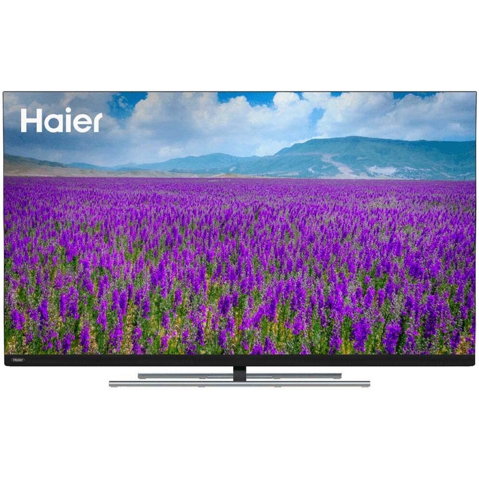 Телевизор QLED Haier 65 Smart TV AX Pro, серый – купить в интернет