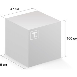 Встроенная гладильная доска Shelf.On Табула - S купе выбеленный дуб право
