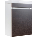 Тумба с раковиной Style line Compact Люкс 40 венге (СС-00000417 + S-UM-COM40/1-w)