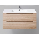 Тумба под раковину BelBagno Etna 100x50 rovere bianco (ETNA-1000-2C-SO-WO-P)