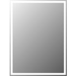 Зеркало BelBagno Spc-Grt 60х80 с подсветкой, кнопочный выключатель (SPC-GRT-600-800-LED-BTN)