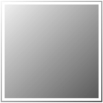 Зеркало BelBagno Spc-Grt 80х80 с подсветкой, кнопочный выключатель (SPC-GRT-800-800-LED-BTN)