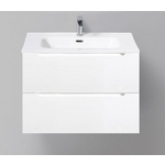 Тумба с раковиной BelBagno Etna 70х45 bianco lucido (ETNA-700-2C-SO-BL-P, BB700ETL)