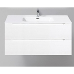 Тумба с раковиной BelBagno Etna 100х45 bianco lucido (ETNA-1000-2C-SO-BL-P, BB1000ETL)