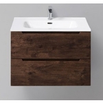 Тумба с раковиной BelBagno Etna 70х45 rovere moro (ETNA-700-2C-SO-RW-P, BB700ETL)