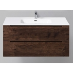 Тумба с раковиной BelBagno Etna 100х45 rovere moro (ETNA-1000-2C-SO-RW-P, BB1000ETL)