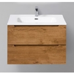 Тумба с раковиной BelBagno Etna 70х45 rovere nature (ETNA-700-2C-SO-RN-P, BB700ETL)