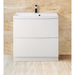 Тумба с раковиной BelBagno Marino 60x85 bianco lucido (MARINO-600-2C-PIA-BL-P, BB600/450-LV-MR-AST)