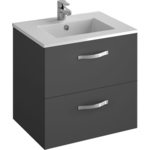 Тумба под раковину Jacob Delafon Ola 60 серый антрацит (EB390RU-N14)