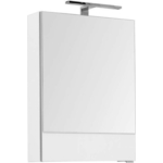 Зеркальный шкаф Aquanet Верона 50 с подсветкой, белый (207763, 179947)