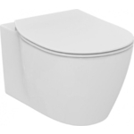 Унитаз подвесной безободковый Ideal Standard Connect Aquablade с тонким сиденьем микролифт (E047901, E772401)