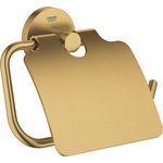 Держатель туалетной бумаги Grohe Essentials с крышкой, латунь (40367GN1)