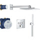 Душевая система Grohe SmartControl Mixer с верхним душем на 2 режима, хром (34712000)