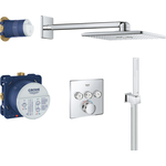 Душевая система Grohe Grohtherm SmartControl с термостатом, верхний душ 2 режима (34706000)