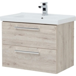 Тумба под раковину Dreja Gio 80 с ящиками, дуб кантри (77.0104D)