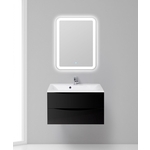 Мебель для ванной BelBagno Marino 80 nero lucido