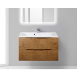 Тумба с раковиной BelBagno Marino 90 rovere nature (MARINO-900-2C-SO-RN-P, BB900/450-LV-MR-PR)