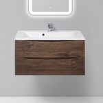 Тумба под раковину BelBagno Marino 90 rovere moro (MARINO-900-2C-SO-RW-P)