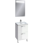 Мебель для ванной Cersanit Melar 50 белая, с ножками