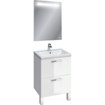 Мебель для ванной Cersanit Melar 60 белая, с ножками