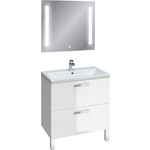 Мебель для ванной Cersanit Melar 80 белая, с ножками