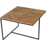 Журнальный стол Мебелик Эклектик квадро дуб американский