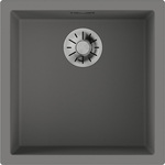 Кухонная мойка Omoikiri Yamakawa 45-U/I GR leningrad grey (4993778)