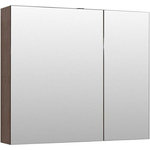 Зеркальный шкаф Aquanet Нью-Йорк 100 орех (203955)