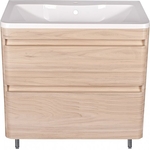 Тумба под раковину Style line Атлантика 60 напольная, ясень перламутр (СС-00002216)