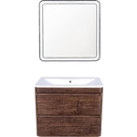 Мебель для ванной Style line Атлантика Люкс 60 подвесная, старое дерево