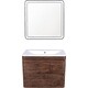 Мебель для ванной Style line Атлантика Люкс 60 подвесная, старое дерево