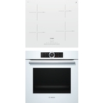 Встраиваемый комплект Bosch PUE612FF1J + HBG634BW1