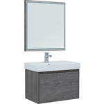 Мебель для ванной Aquanet Nova Lite 75 один ящик, дуб рошелье