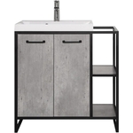 Тумба под раковину Style line Лофт 80 бетон (ЛС-000010019)