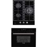 Встраиваемый комплект Weissgauff HGG 451 BFh + OE446