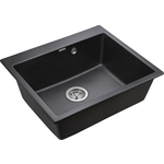 Кухонная мойка Paulmark Kante черный (PM106052-BL)