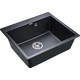 Кухонная мойка Paulmark Kante черный металлик (PM106052-BLM)
