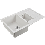 Кухонная мойка Paulmark Feste белый (PM237850-WH)