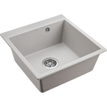 Кухонная мойка Paulmark Praktisch серый (PM105152-GR)