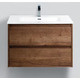 Тумба с раковиной BelBagno Kraft 60, Rovere Tabacco (KRAFT-600-2C-SO-RT, BB600ETL)