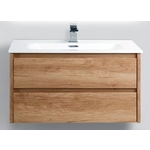 Тумба с раковиной BelBagno Kraft 90, Rovere Nebrasca Nature (KRAFT-900-2C-SO-RNN, BB900ETL)