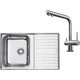 Кухонная мойка и смеситель Omoikiri Sagami 79 IN Nagano нержавеющая сталь (4993735, 4994011)