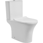 Унитаз-компакт безободковый Orange C01 сиденье с микролифтом (C01-000W)