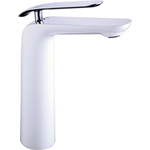 Смеситель для раковины Lemark Melange хром/белый (LM4909CW)