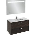 Мебель для ванной Jacob Delafon Ola 100 темный дуб, 2 ящика