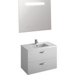 Мебель для ванной Jacob Delafon Ola 80 белый блестящий, 2 ящика