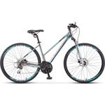 Велосипед Stels Cross-150 D Lady 28" V010 20" Хром
